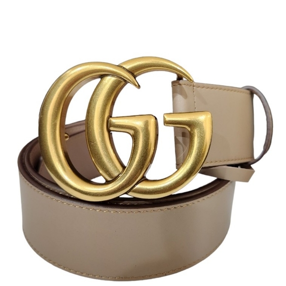 Gucci Dust Pink Marmont 1.5 inch Belt Sz 95 cm main image 5